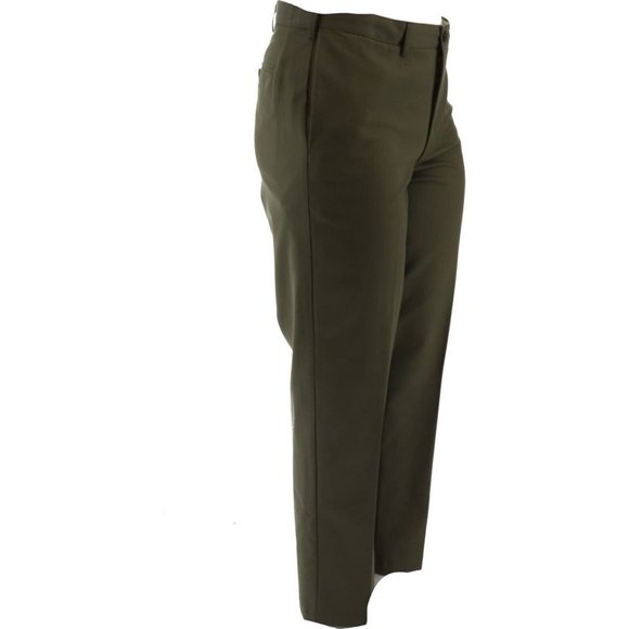 NWT‎ LANDS' END MEN'S COMFORT WAIST CHINO PANTS FOREST MOSS 37 - Picture 7 of 10